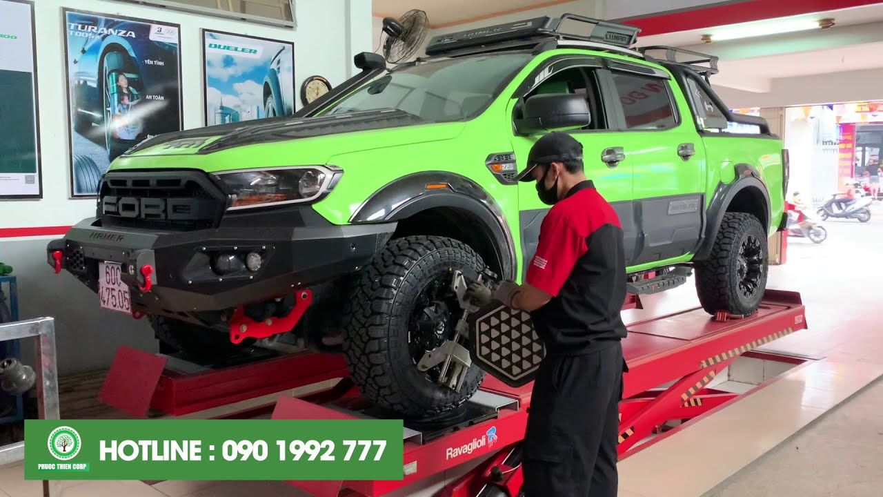 Ford Ranger độ lốp offroad 265/65R17 Kenda Klever KR601 (Gai RT)