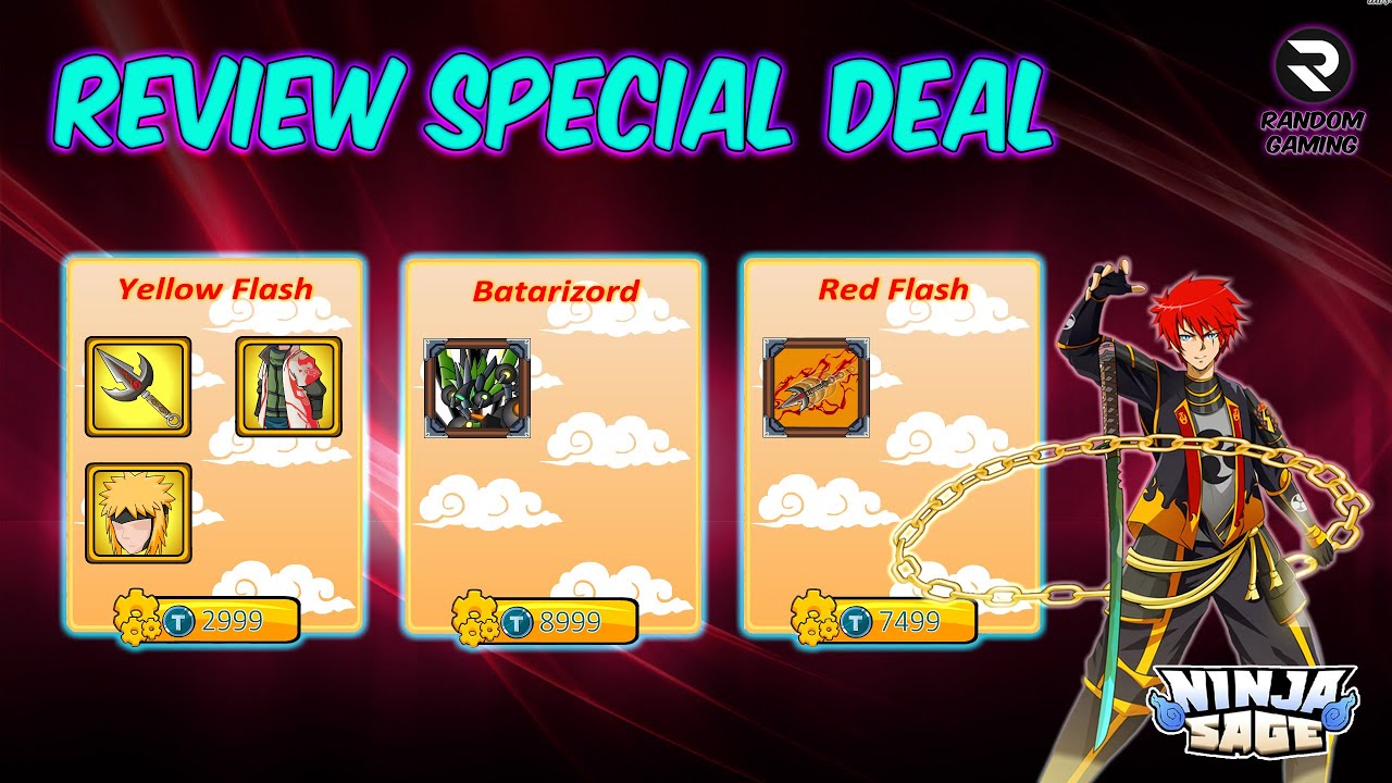 Ninja Sage - REVIEW SPECIAL DEALS [ MEGAZORD + PACKAGE YELLOW FLASH ]