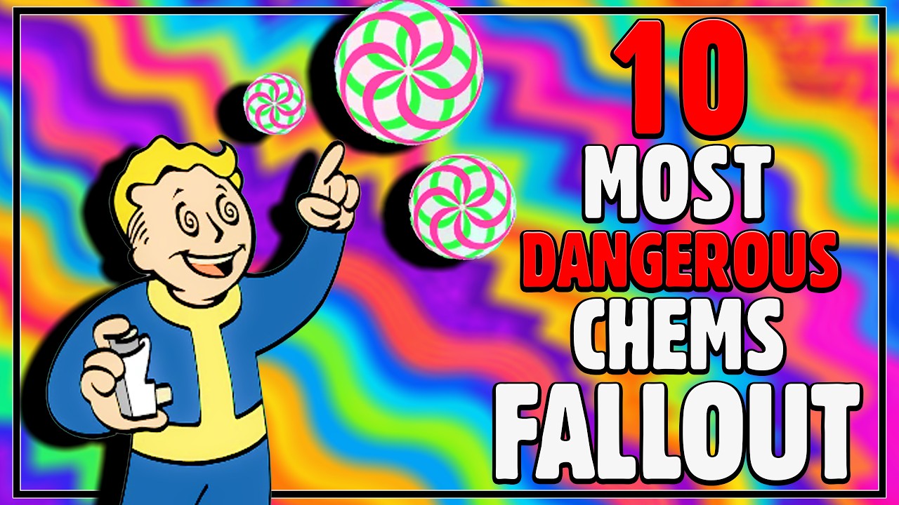 10 самых опасных препаратов в Fallout и их побочные эффекты