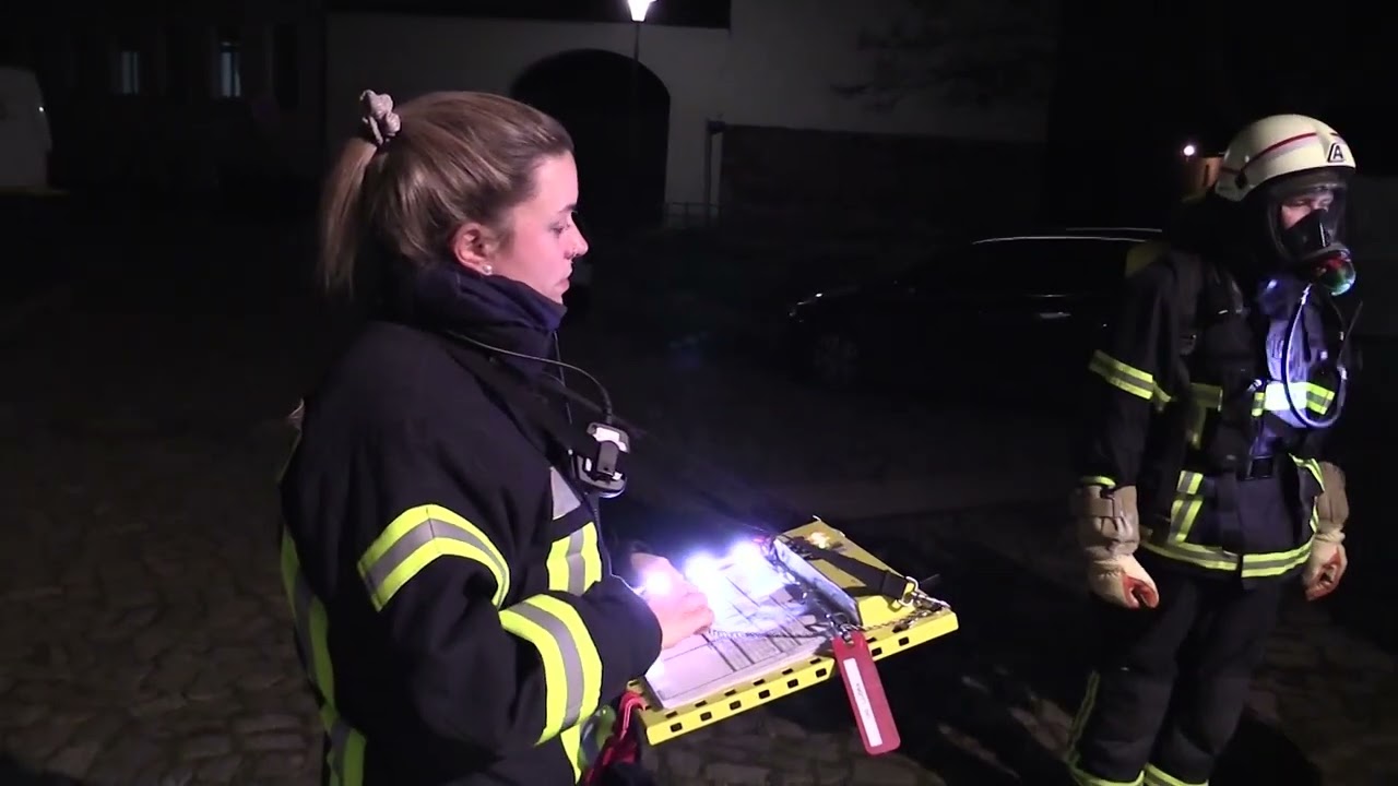 Atemschutzübung bei der FFW Hohendodeleben