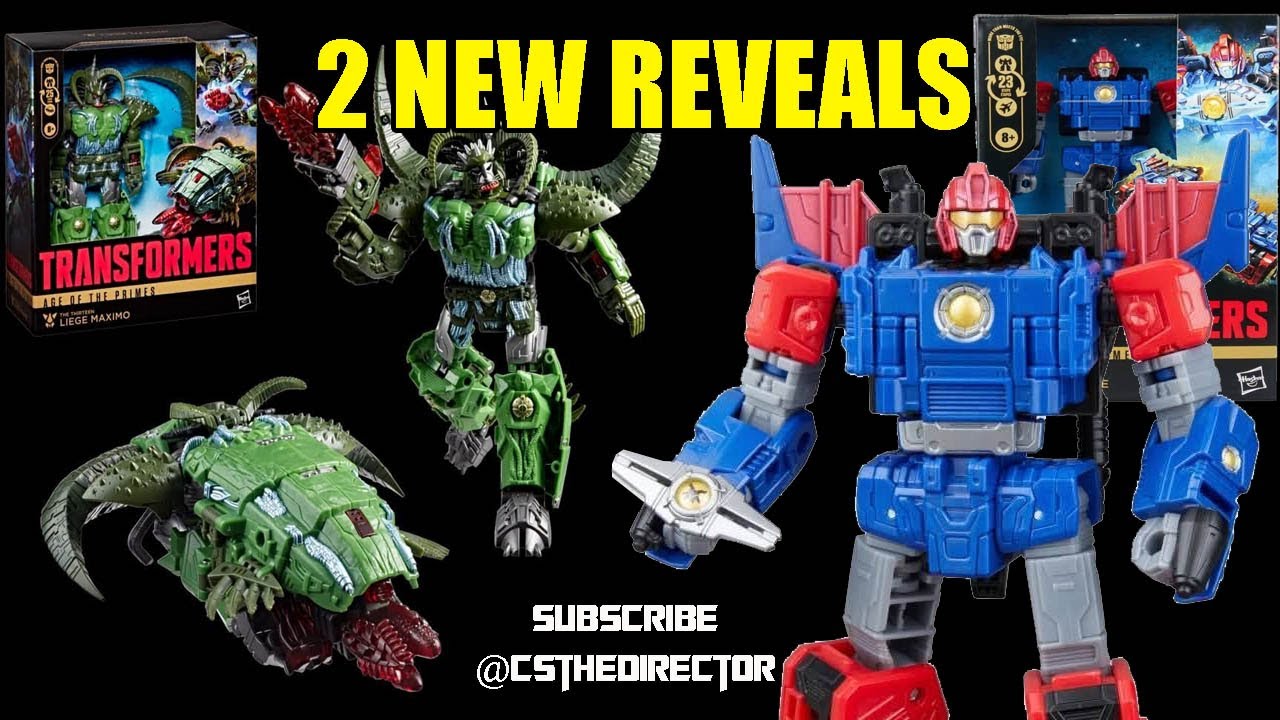 Hasbro released 2 New Transformers Reveals