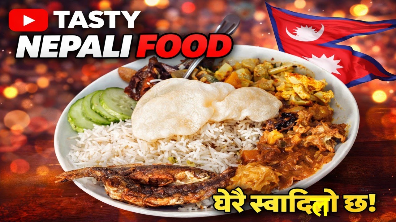 Nepali Food Eating//Tasty Nepali Food