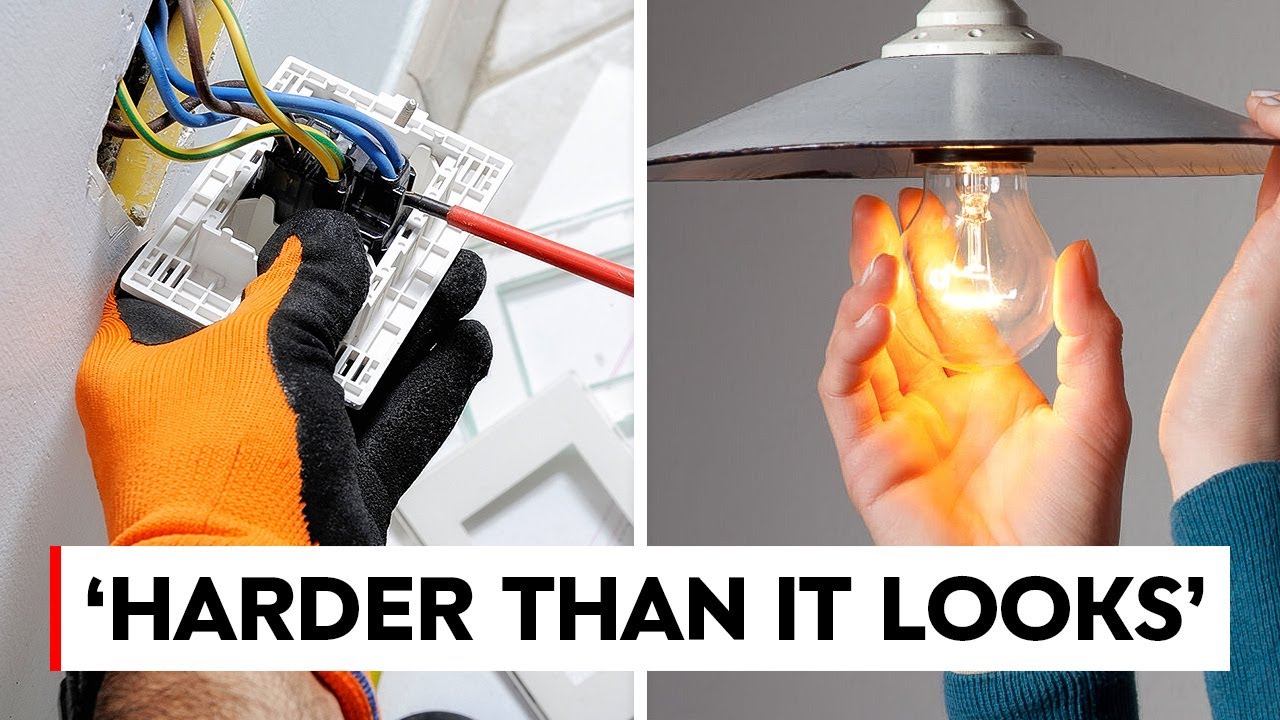 Electrical Tasks That ANYONE Can Complete At Home & 5 Jobs That Require A Pro!