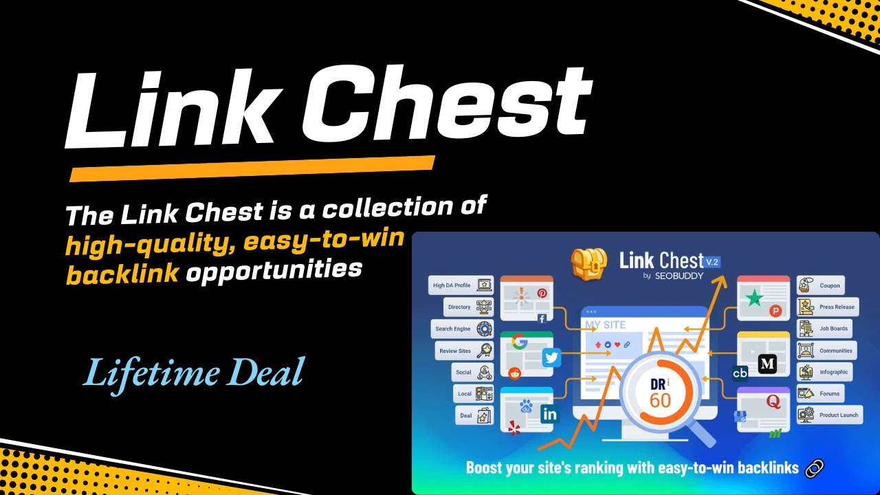 Discover 400 Plus High Quality Backlinks Made Easy | Link Chest AppSumo