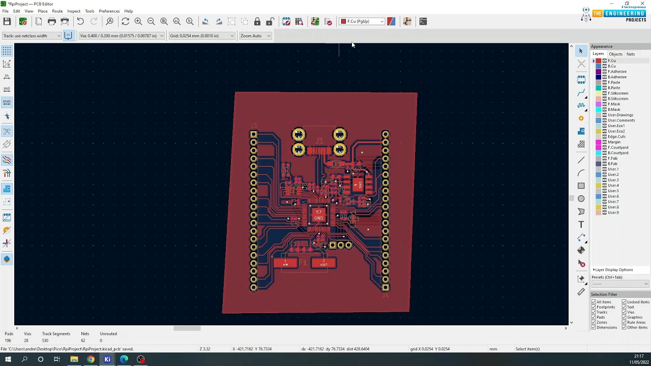 Raspberry Pi Pico PCB Design | Order at PCBWay