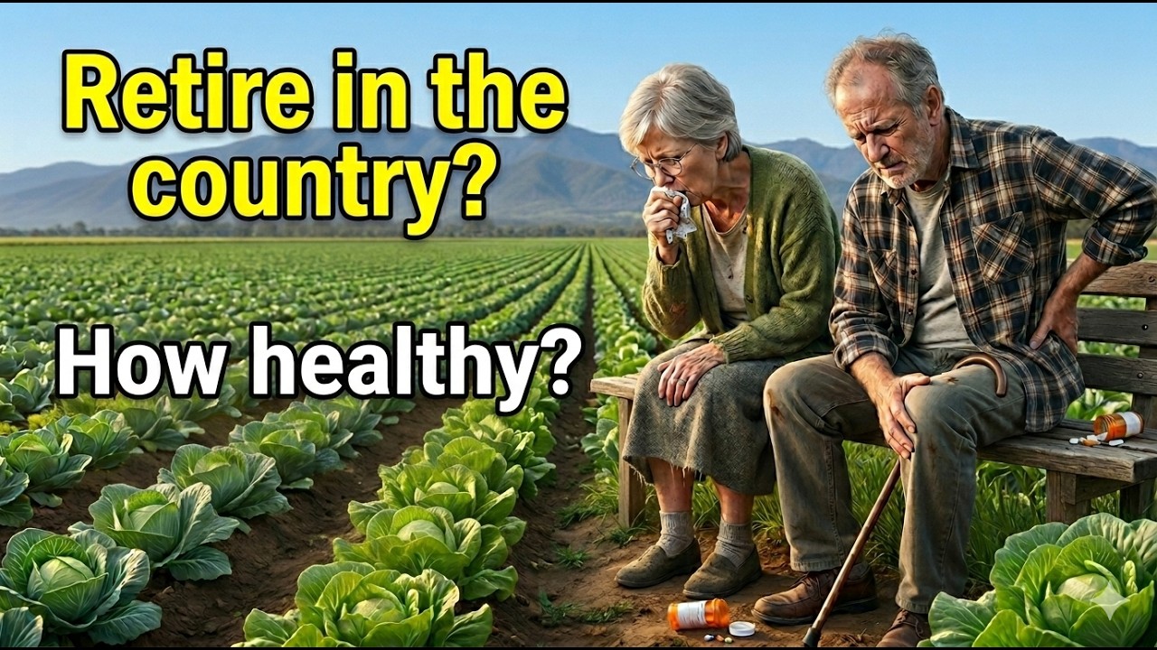 Почему жизнь на пенсии в деревне не так полезна для здоровья, как вы думаете.