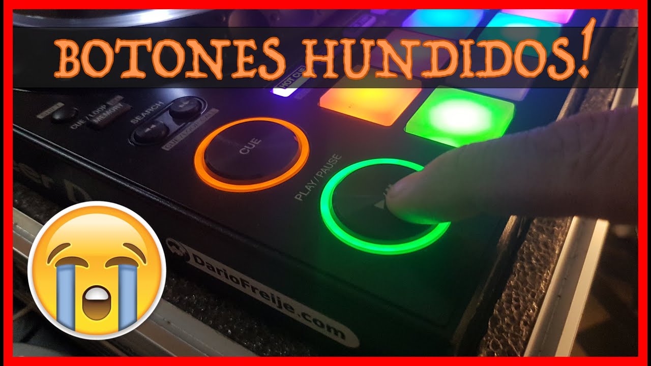 Botones Hundidos en Controladores de DJ (Porqué se Rompen)