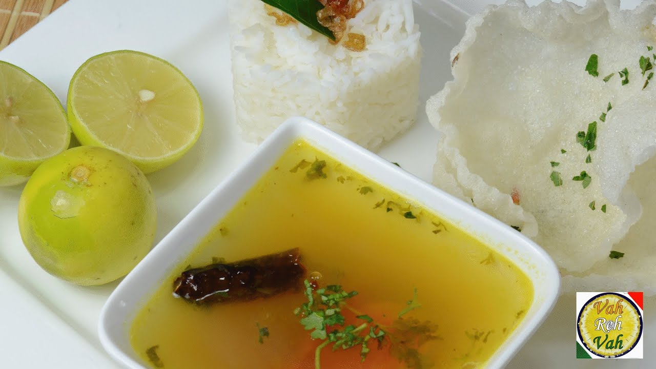 Lemon Rasam  - By Vahchef @ vahrehvah.com