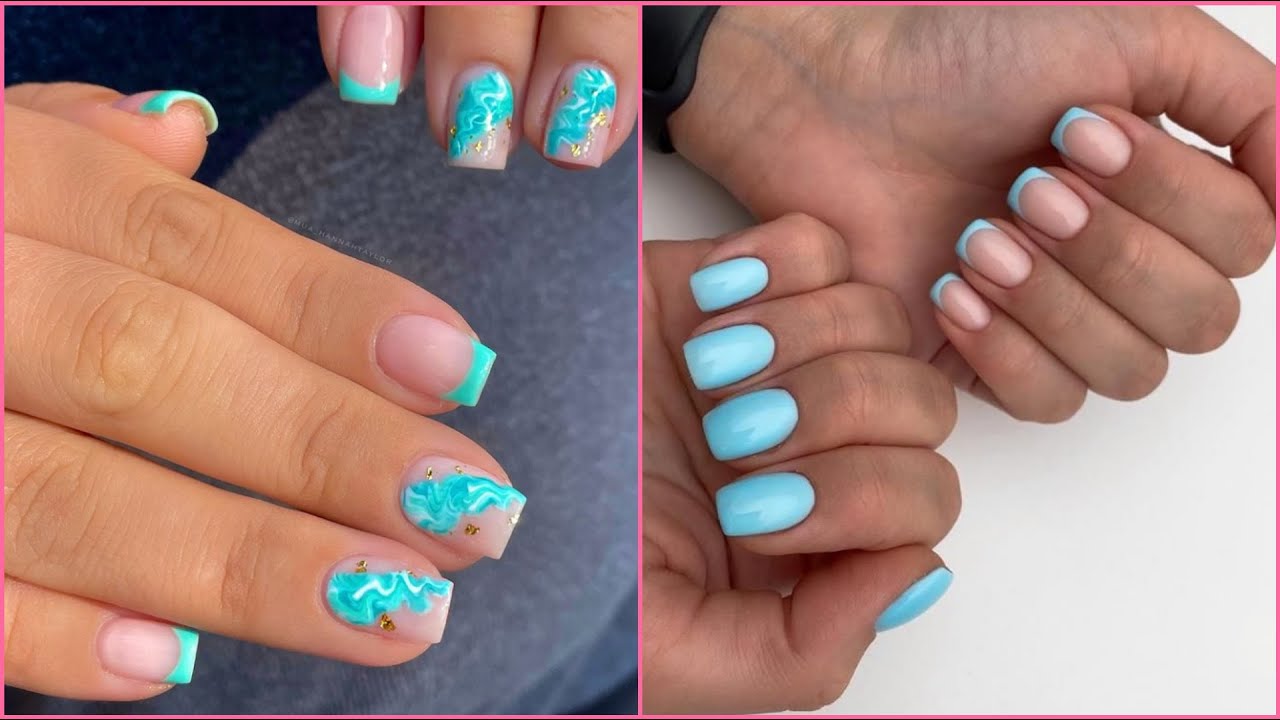 Short Acrylic Nails Tutorial | Short Gel Nail Art