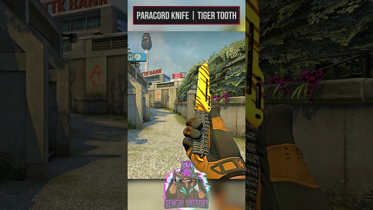 Paracord Knife | Tiger Tooth - Concept - CS:GO Shorts