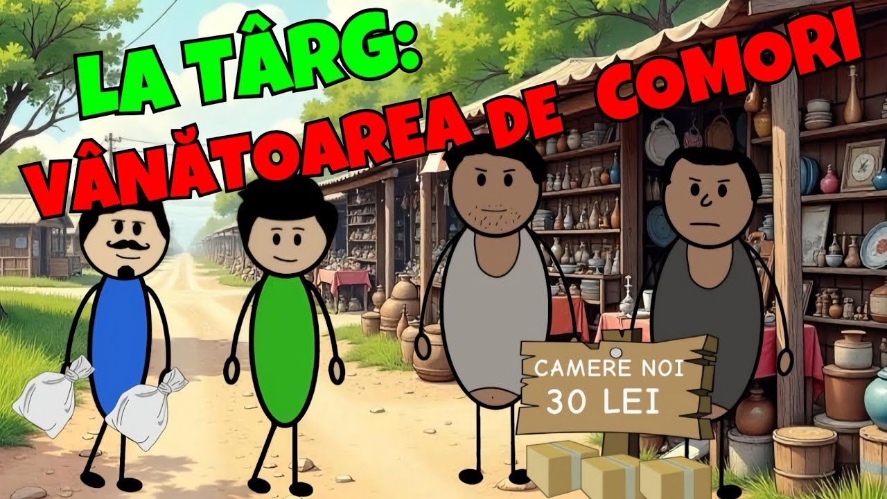 AVENTURI LA TARG: VANATOAREA DE COMORI