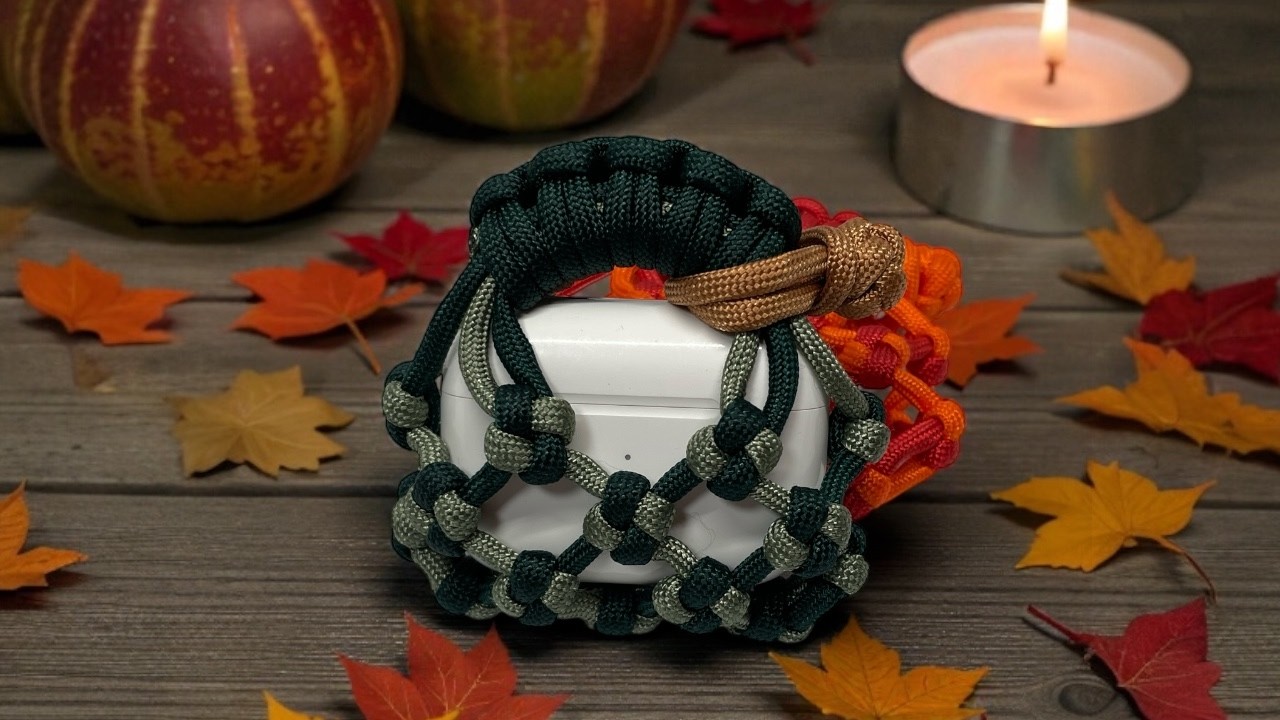 파라코드 에어팟 케이스 만들기 Handmade Paracord AirPods Case Tutorial