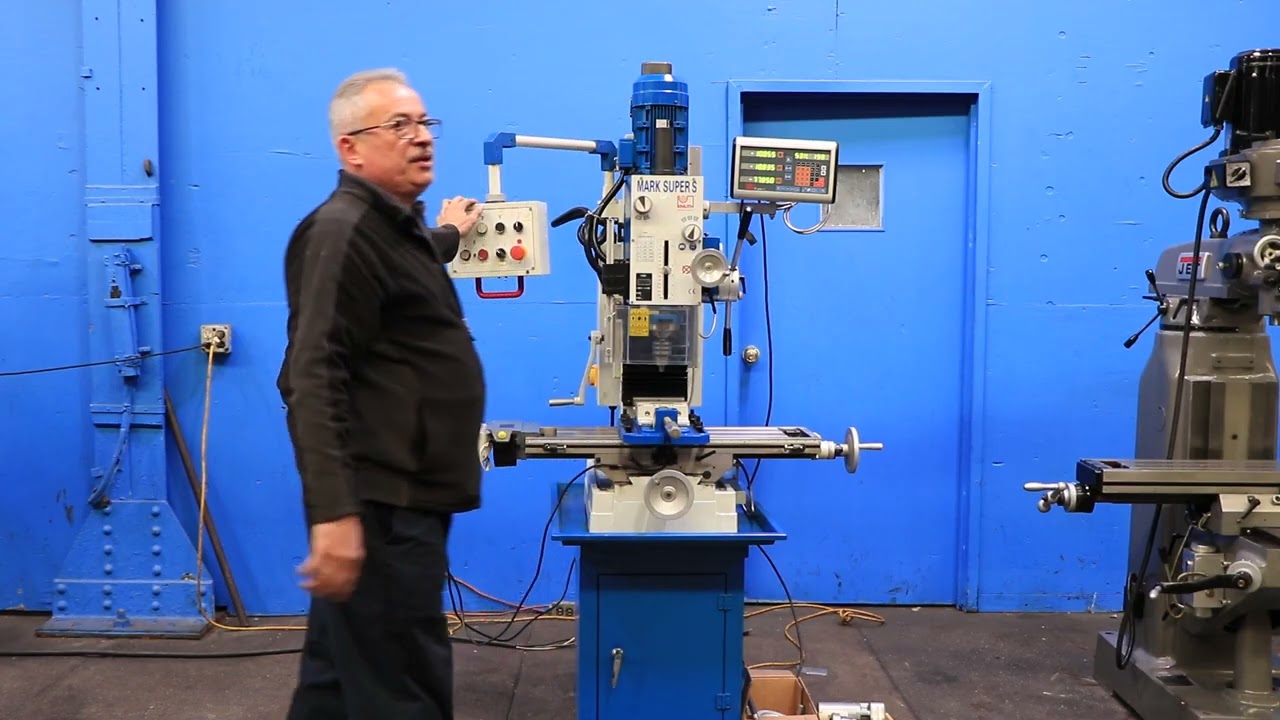 KNUTH VERTICAL MILLING MACHINE WITH 3-AXIS DIGITAL READ OUT, TOOLING 2015, www.americanmachinery.com
