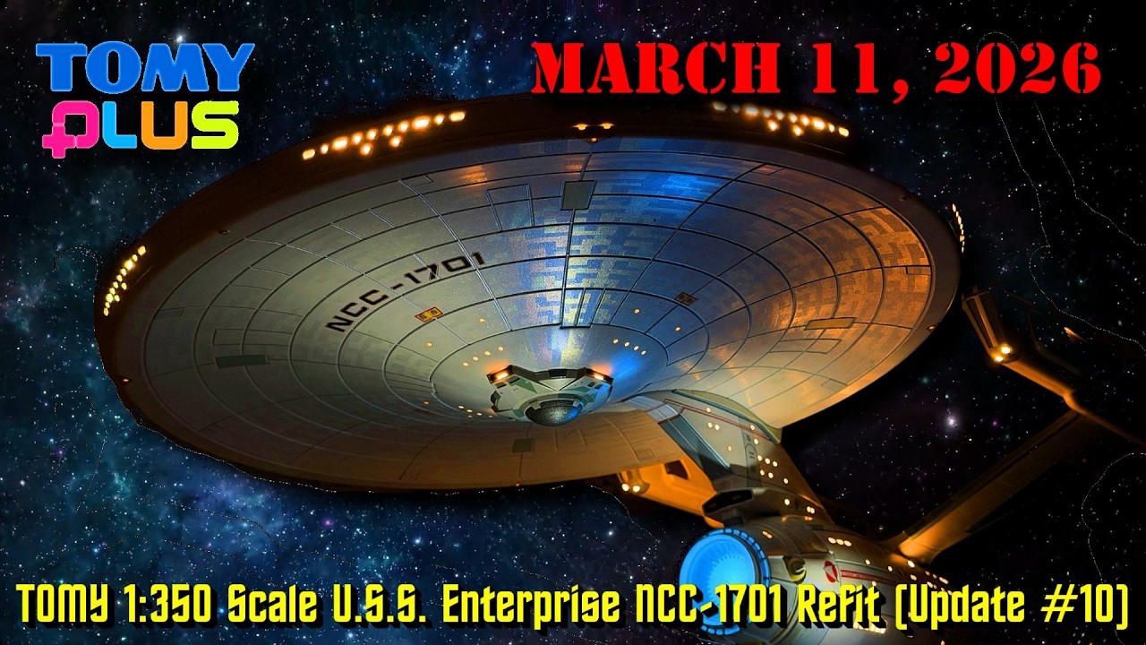TOMY Plus Star Trek The Motion Picture 1:350 U.S.S. Enterprise NCC-1701 Refit (11 марта 2026 г.)