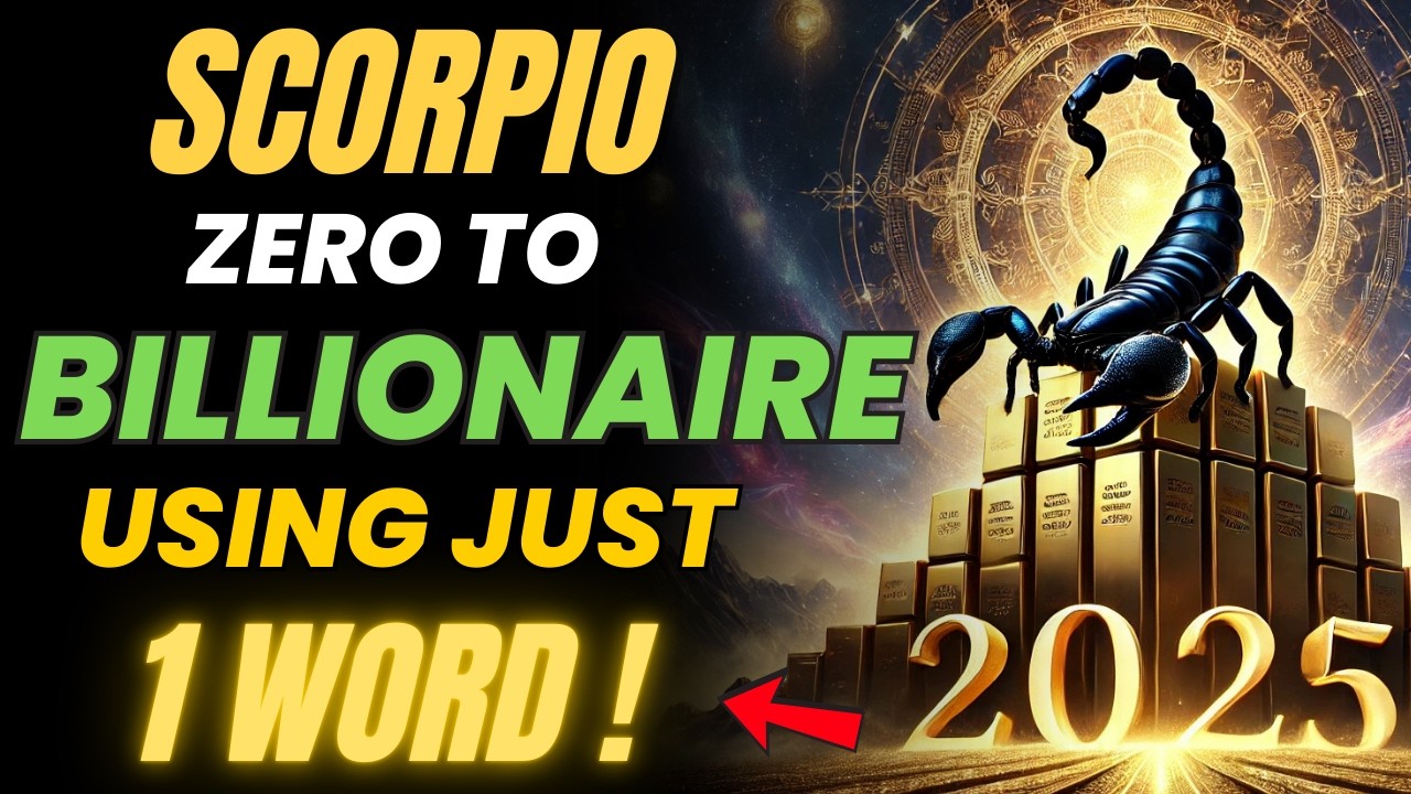 Nostradamus Predicts SCORPIO Will Unlock Huge Wealth  From Zero to Billions in 14 Days With One Word