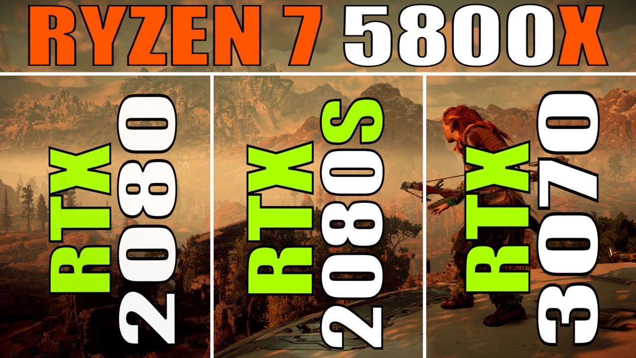 RTX 2080 vs RTX 2080 SUPER vs RTX 3070 || RYZEN 7 5800X || PC GAMES TEST ||