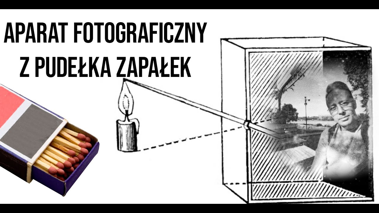 Aparat fotograficzny z pudełka zapałek - aparat otworkowy czyli pinhole - jak zwał, tak zwał