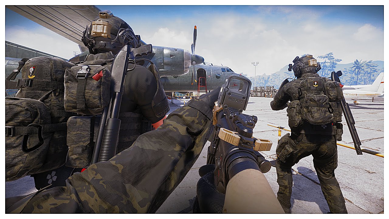 REAL Marines DESTROY AIRPORT drugs operation | Tactical SWAT FPS READY OR NOT #marines