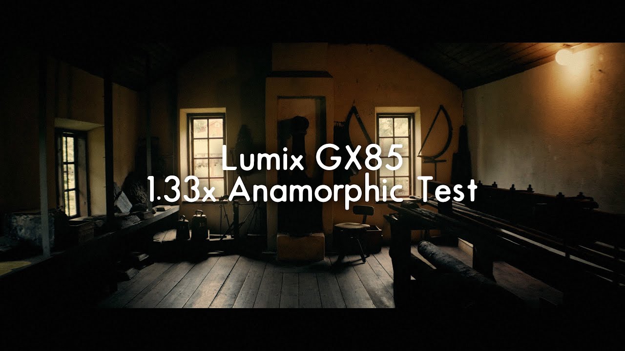 1.33x Anamorphic Adapter + Lumix GX80/GX85