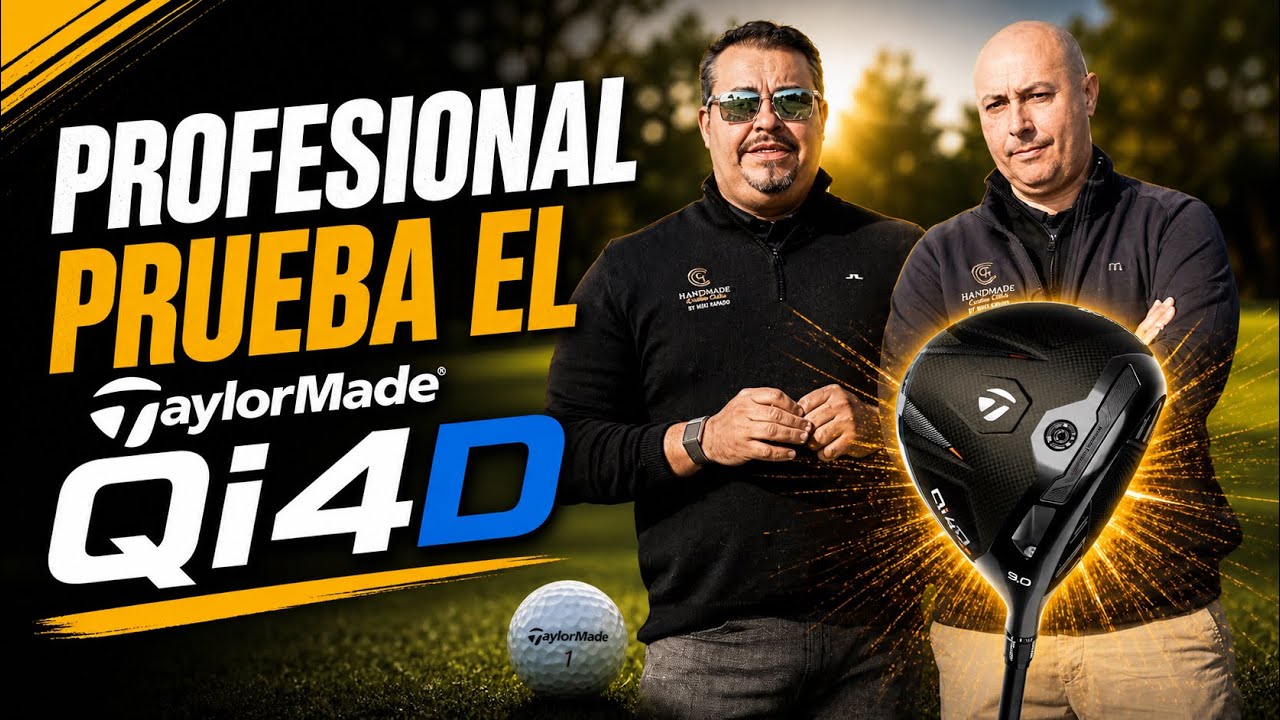 TaylorMade Qi4D vs Qi35 | Comparativa REAL con Profesional | ¿Hay tanta diferencia?