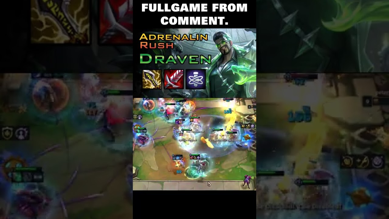 Adrenalin Rush Draven.EXE / TFT best comp - SET6.5 ranked meta