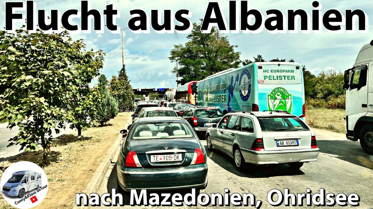 #151 Flucht aus Albanien auf nach Nordmazedonien zum Ohridsee