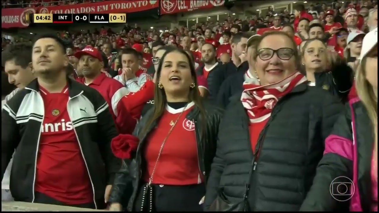 INTERNACIONAL 0X2 FLAMENGO   LIBERTADORES 2025   OITAVAS DE FINAL JOGO COMPLETO