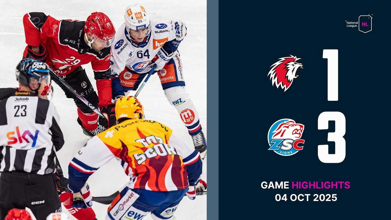 Lausanne HC vs. ZSC Lions - Game Highlights