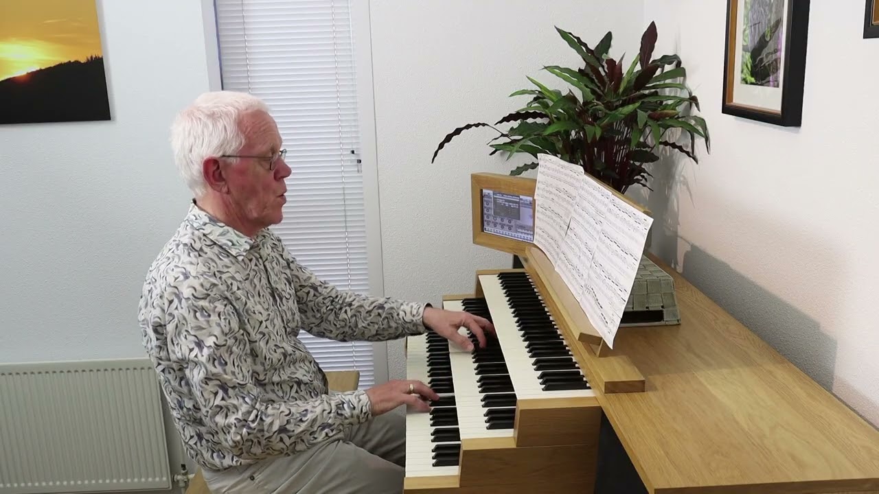 Leo Terlouw speelt Alla Siciliano uit Concerto in c - J.S. Bach