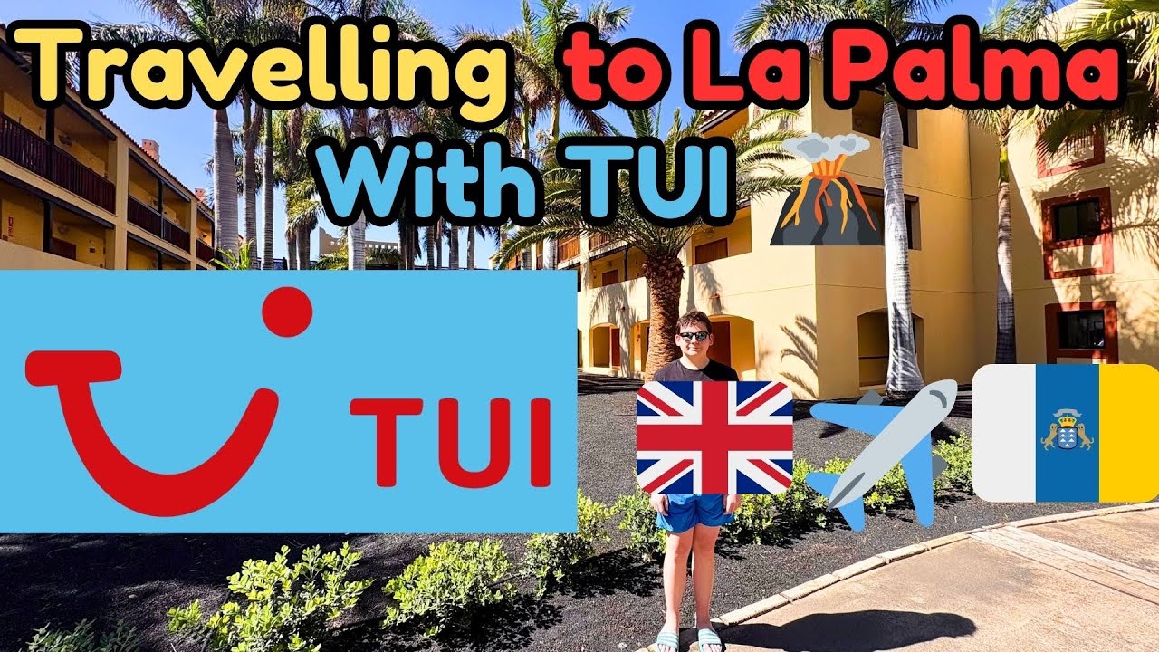 Flying ✈️ to La Palma 🏝️ with TUI boeing 737 London 🇬🇧 Gatwick - Volcanic 🌋 Canary Island￼🇮🇨