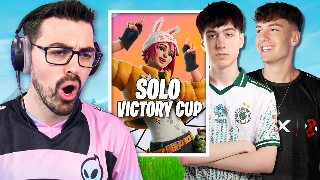 WATCHING SOLO VICTORY CUP FINALS 🏆 PETERBOT POV 👀  FNCS TOMORROW 🥳