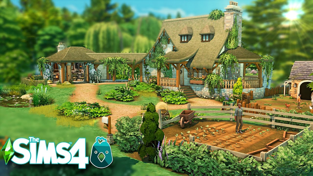 Старый фермерский дом || || The Sims 4 Скоростная сборка — без CC