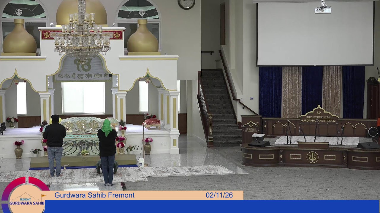 Gurdwara Sahib Fremont Morning Diwan 2026-02-11
