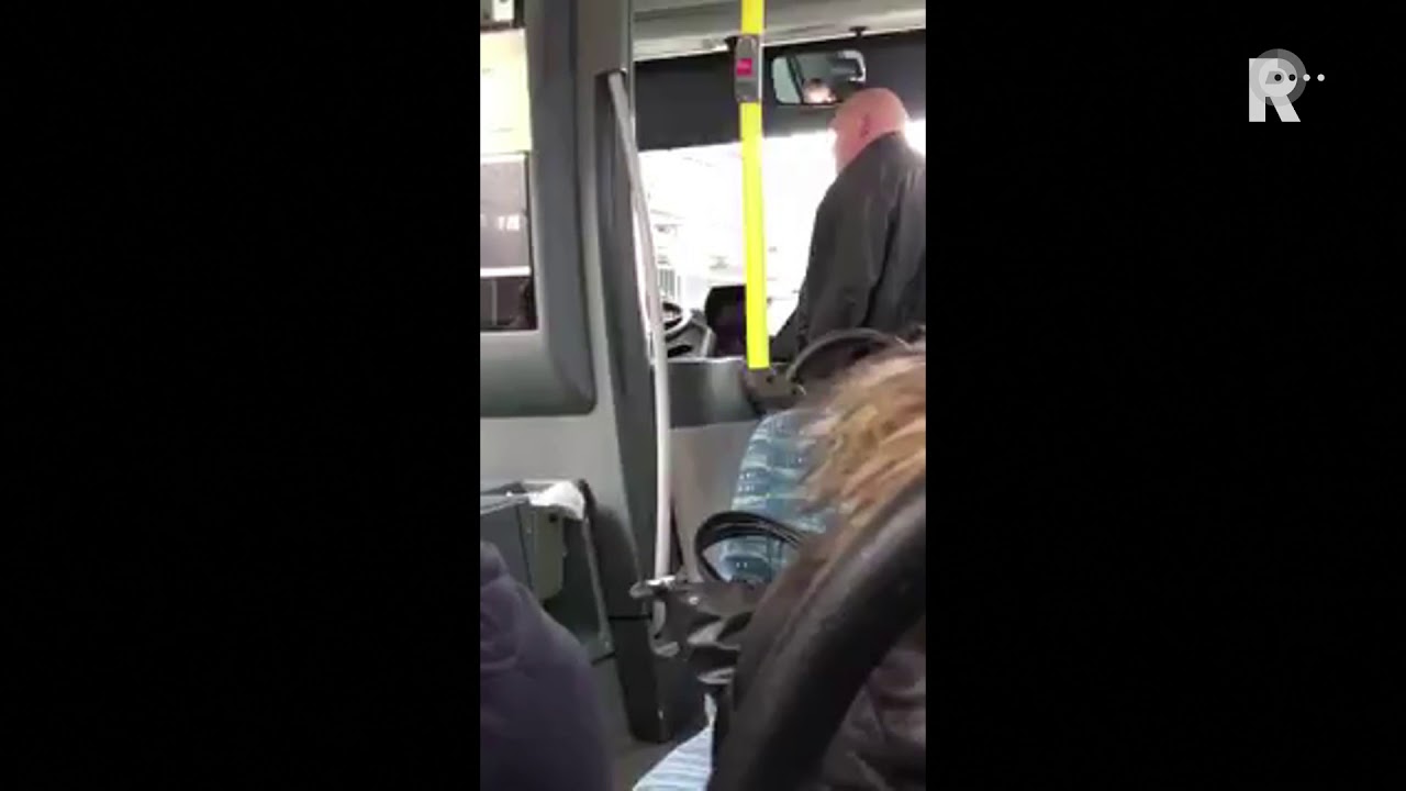 De 'boze' man in de bus