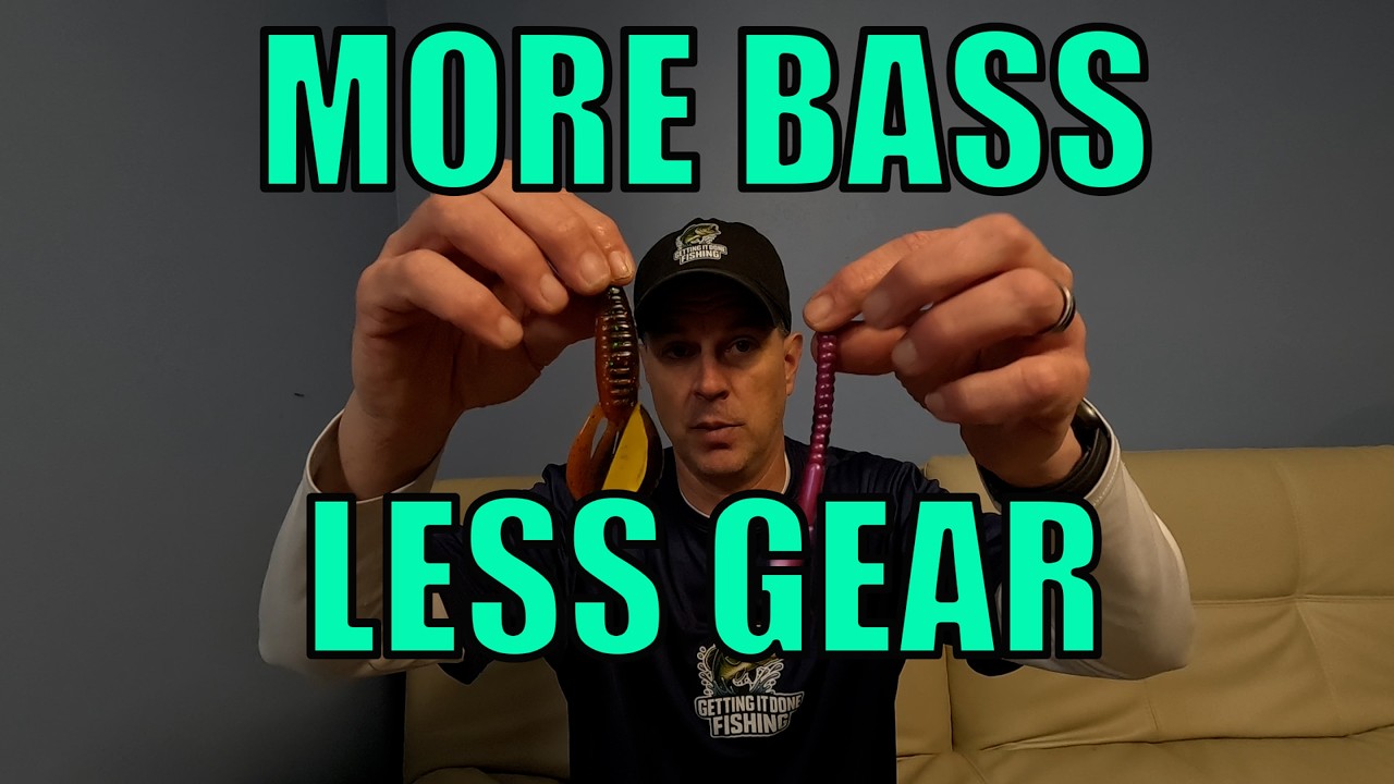 How to Fish a Weightless Creature Bait for Pressured Ponds (Bank Fishing Tips)