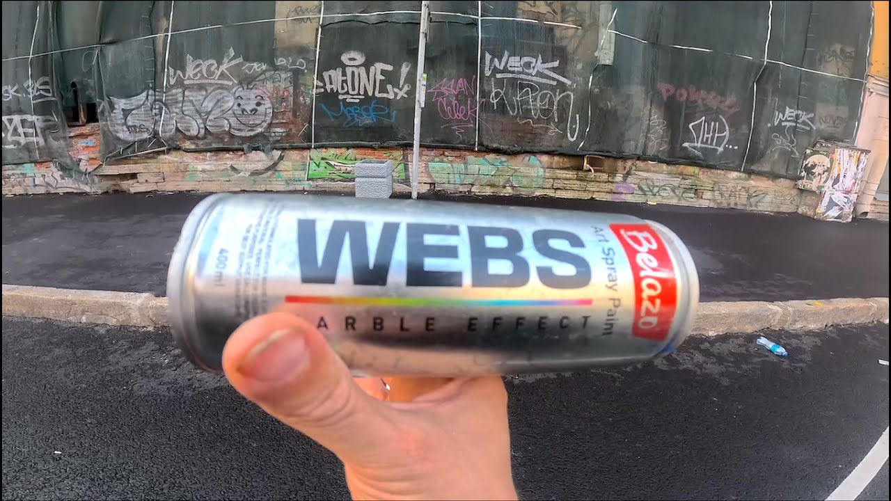 Graffiti review with Wekman // Belazo Webs cans