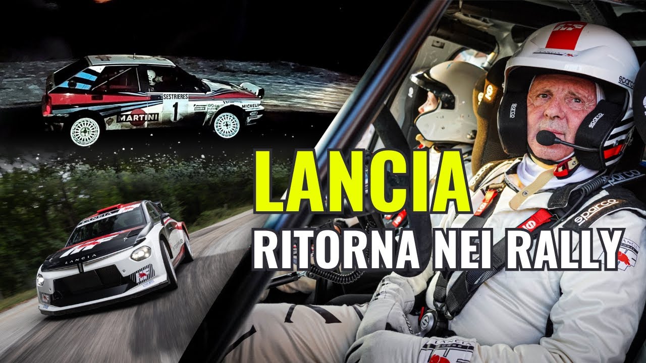 Lancia torna nel Mondiale Rally dopo 30 anni: Cosa c’è davvero dietro il ritorno al Monte-Carlo 2026