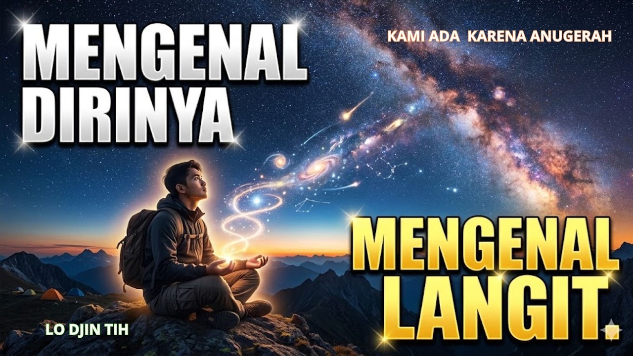 ORANG YANG MENGENAL DIRINYA MENGENAL LANGIT.