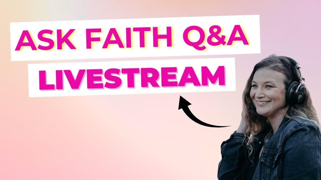 Ask Faith Party! Come ask any questions you have from Plan Like a Boss
