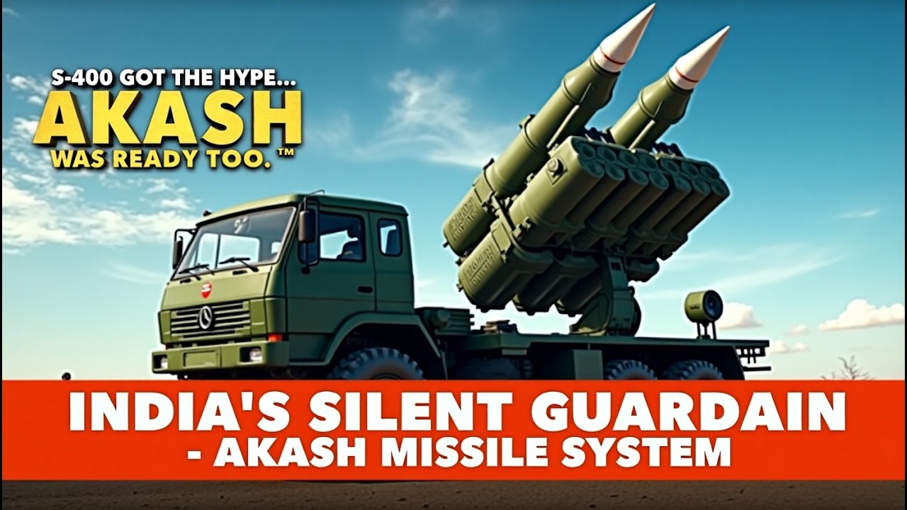 Akash Missile: India&rsquo;s Silent Guardian in the Sky #technology #army #missile #akashmissile #india