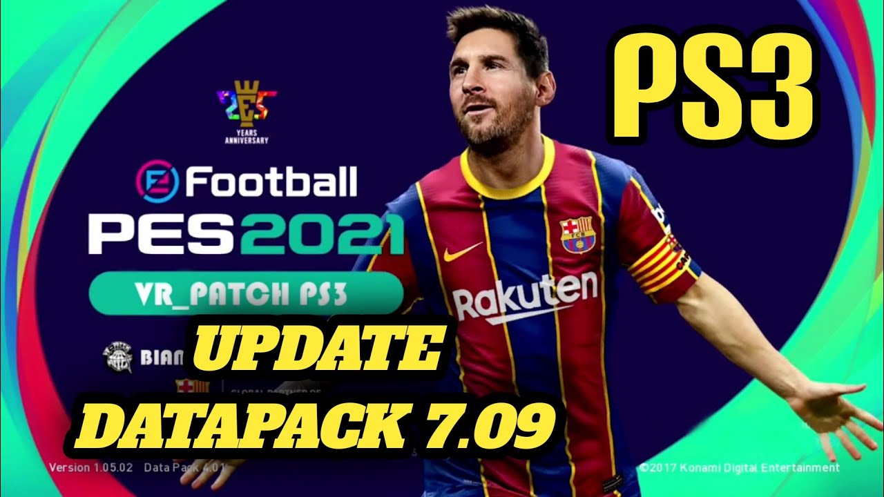 Update Pes 2021 PS3 VR PATCH datapack 7.09 - Face pemain