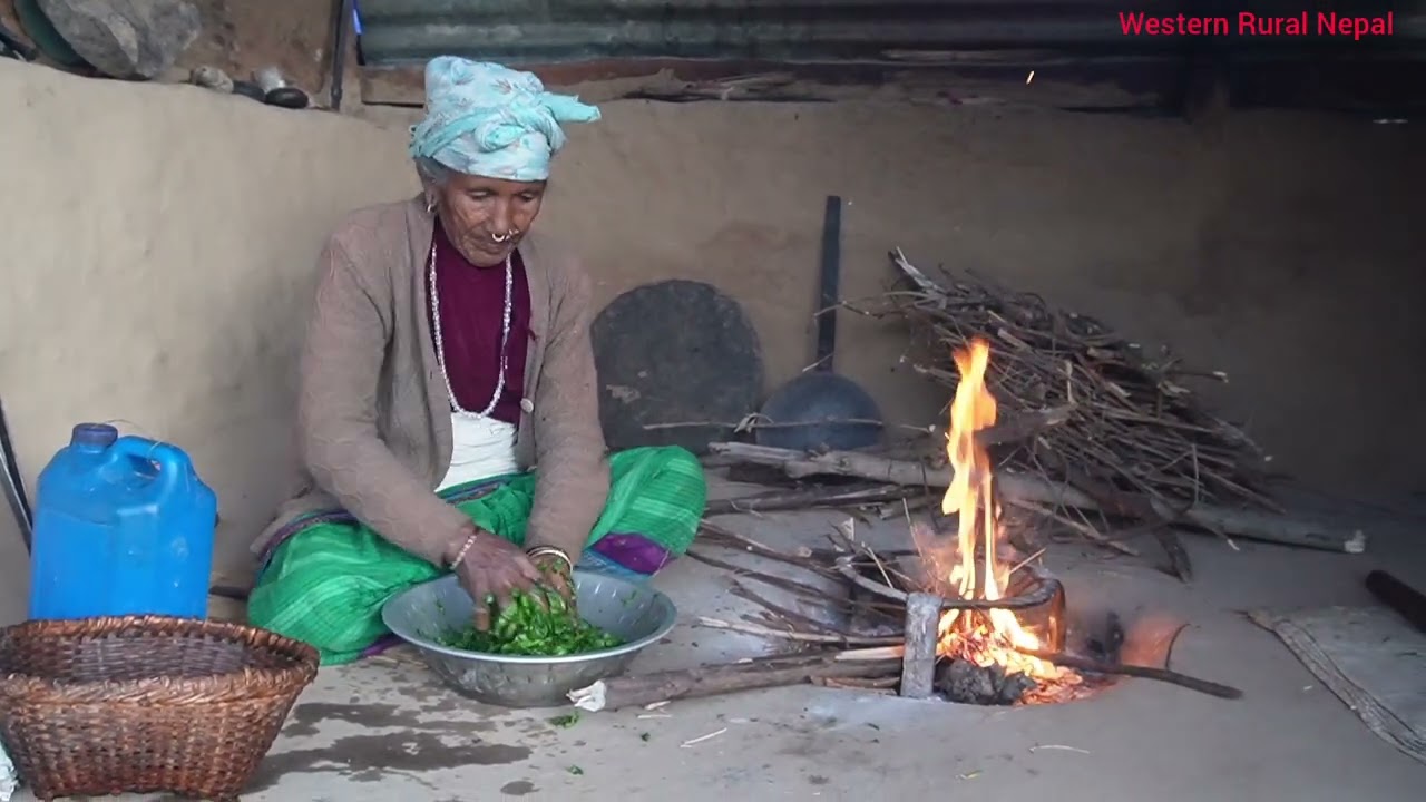 How Grandma Really Cook in Western Nepal  ||Simple & Soulful Food||