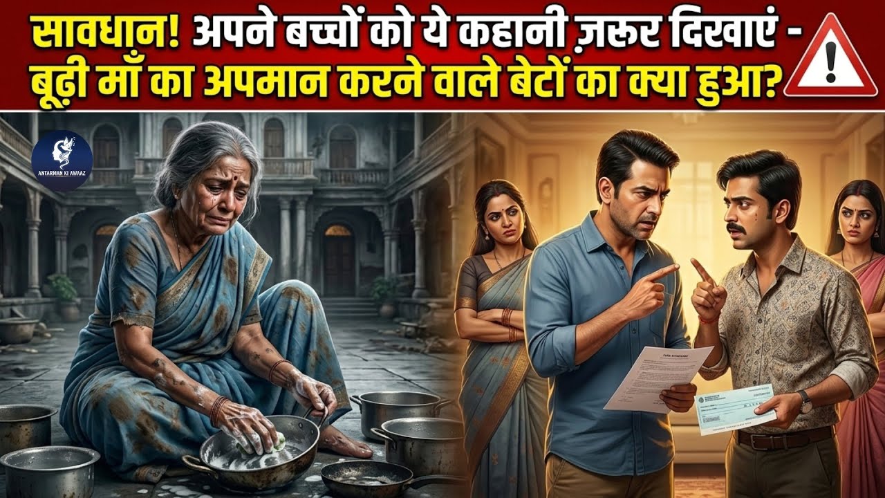 सावधान ⚠️ अपने बच्चों को यह कहानीजरूर दिखाएं | Hindi stories | Hindi motivational story #story 