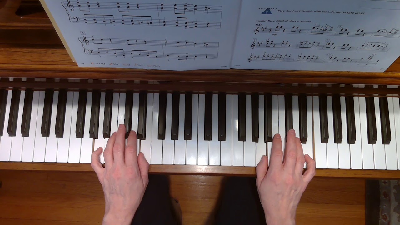 Учебное пособие Aardvark Boogie &mdash; Piano Adventures, уровень 2A