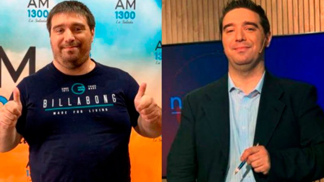El cambio de Gast&oacute;n Marote: En un a&ntilde;o logr&oacute; bajar 50 kilos