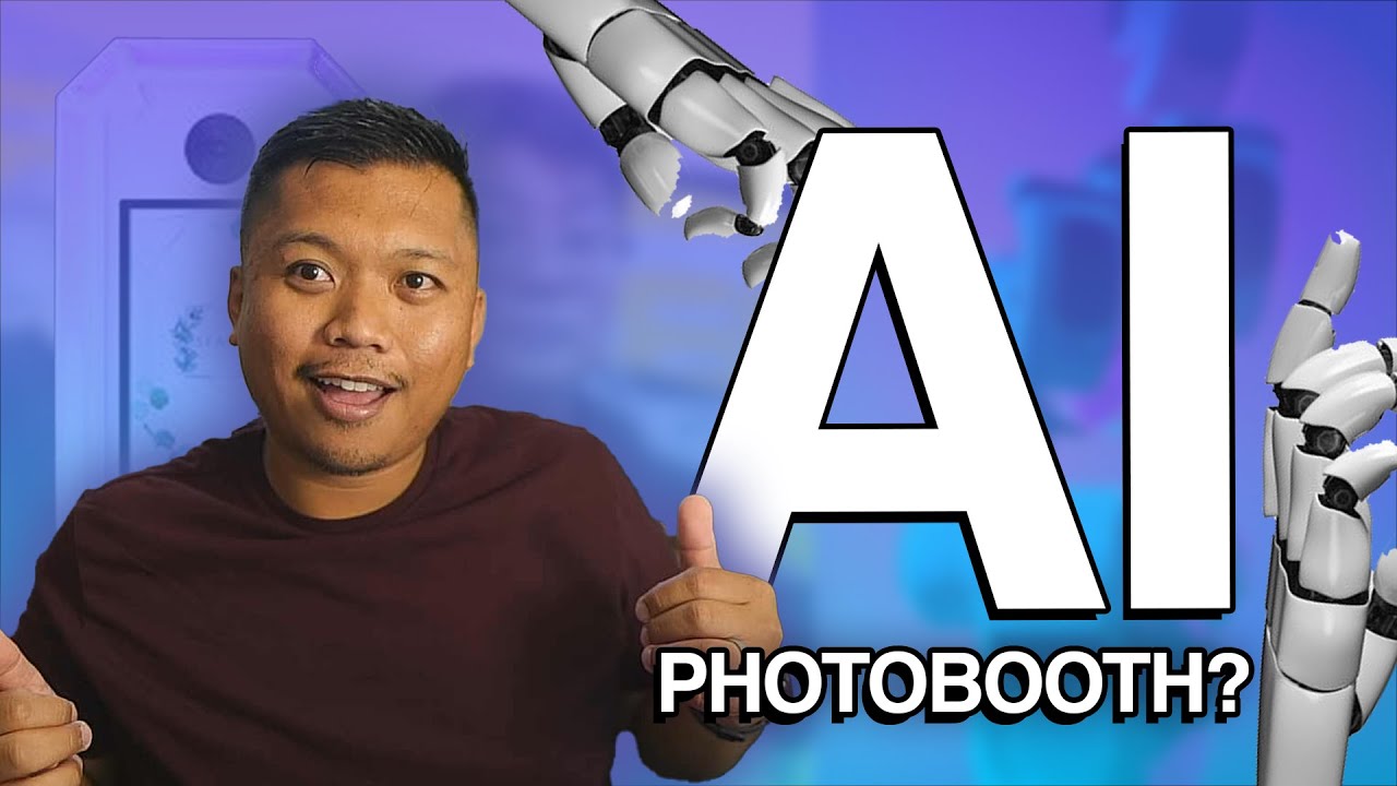 AI Photobooth?? | DzenTech Robotic Glambot Interview Photobooth Expo