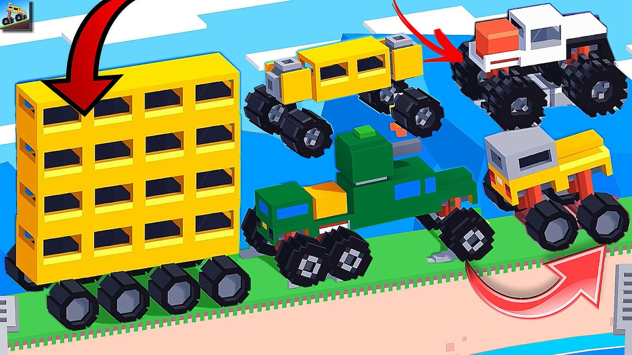 New Best New Live-Fancade-Train,Plane,Ant Car,Big Wheel,Big Car Drive Mad.New Lavels Gameplay DF55