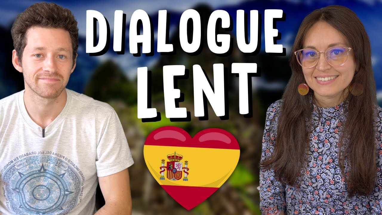 CONVERSATION simple en ESPAGNOL sous-titrée 🇪🇸💬 (pour débutants)