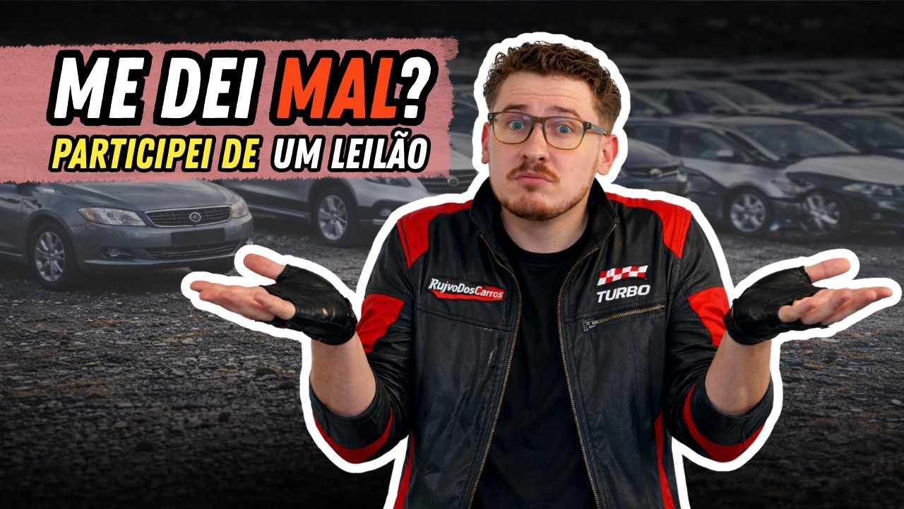 Entrei no MUNDO dos CARROS de leilão: vale a pena comprar?