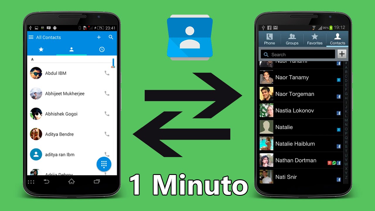 Pasar Contactos de un Móvil Android a Otro - TUTORIAL DEFINITIVO